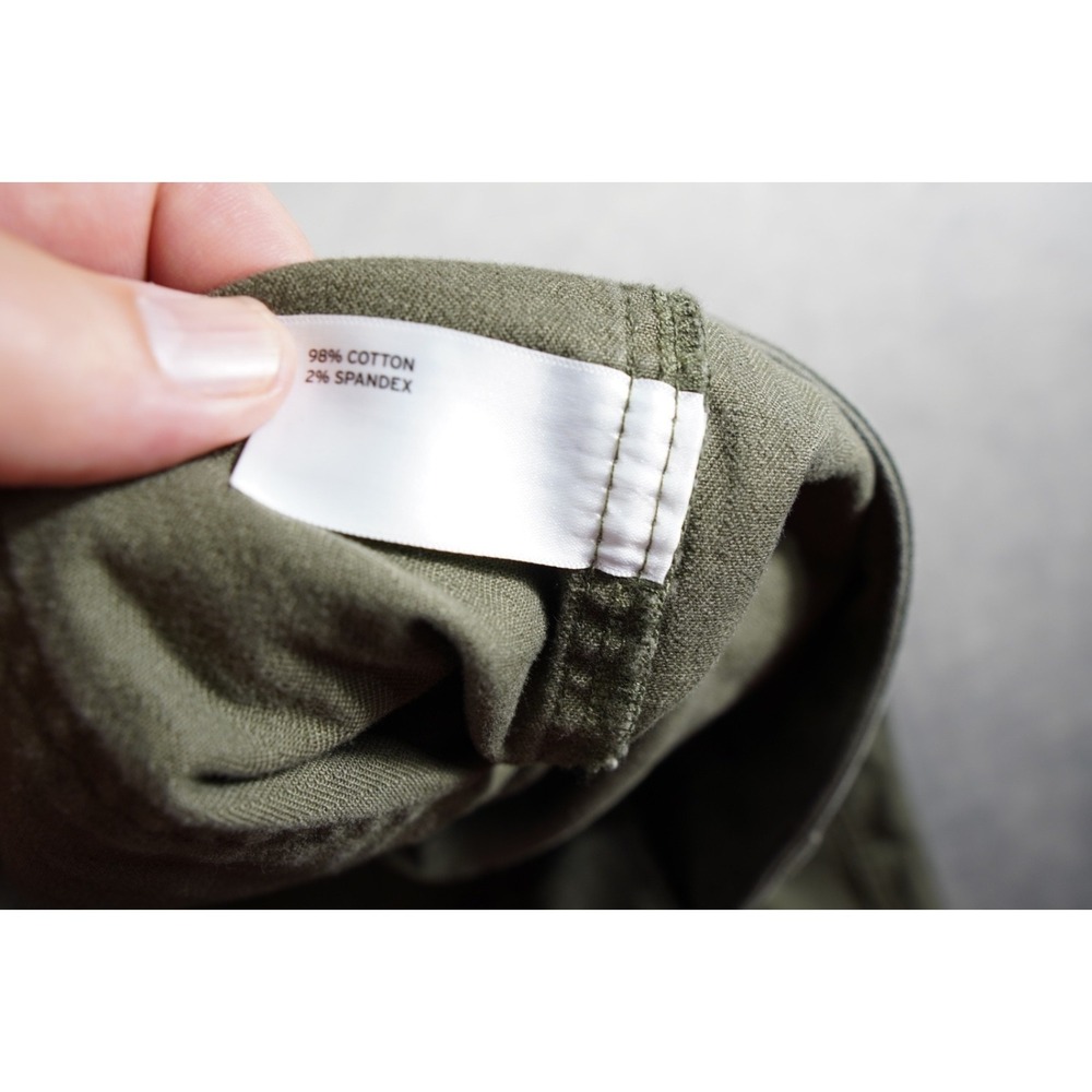 Duluth Trading Cargo Pants Womens Size 18x31 Olive Green Stretch - Picture 10 of 10